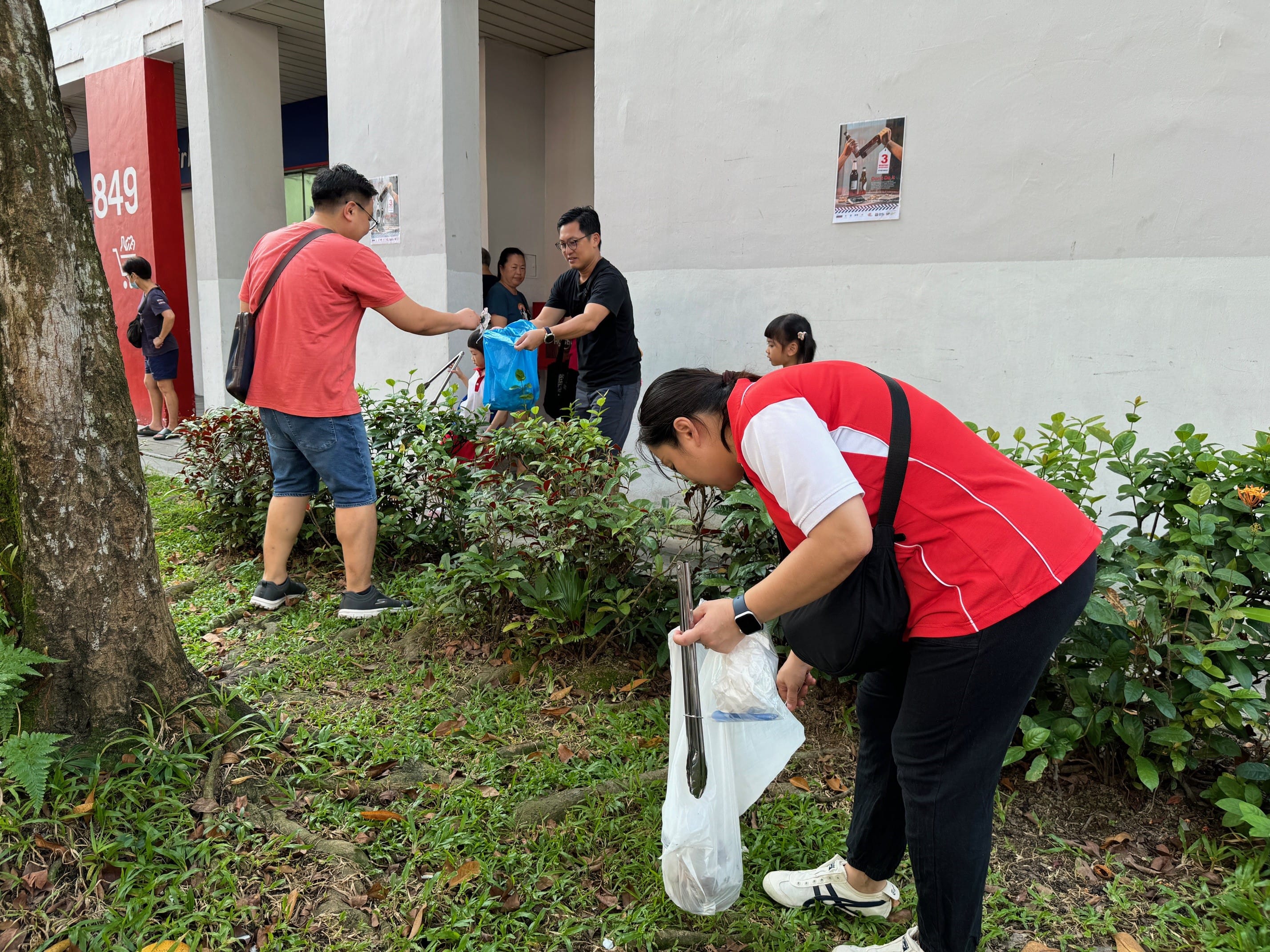 Litter picking in estates